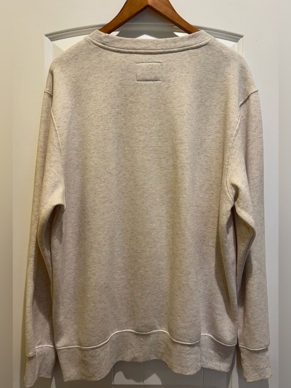 Burlebo “Buck” Crewneck Sweatshirt Mens XL Cream *** LIKE NEW CONDITION *** - Picture 5 of 6